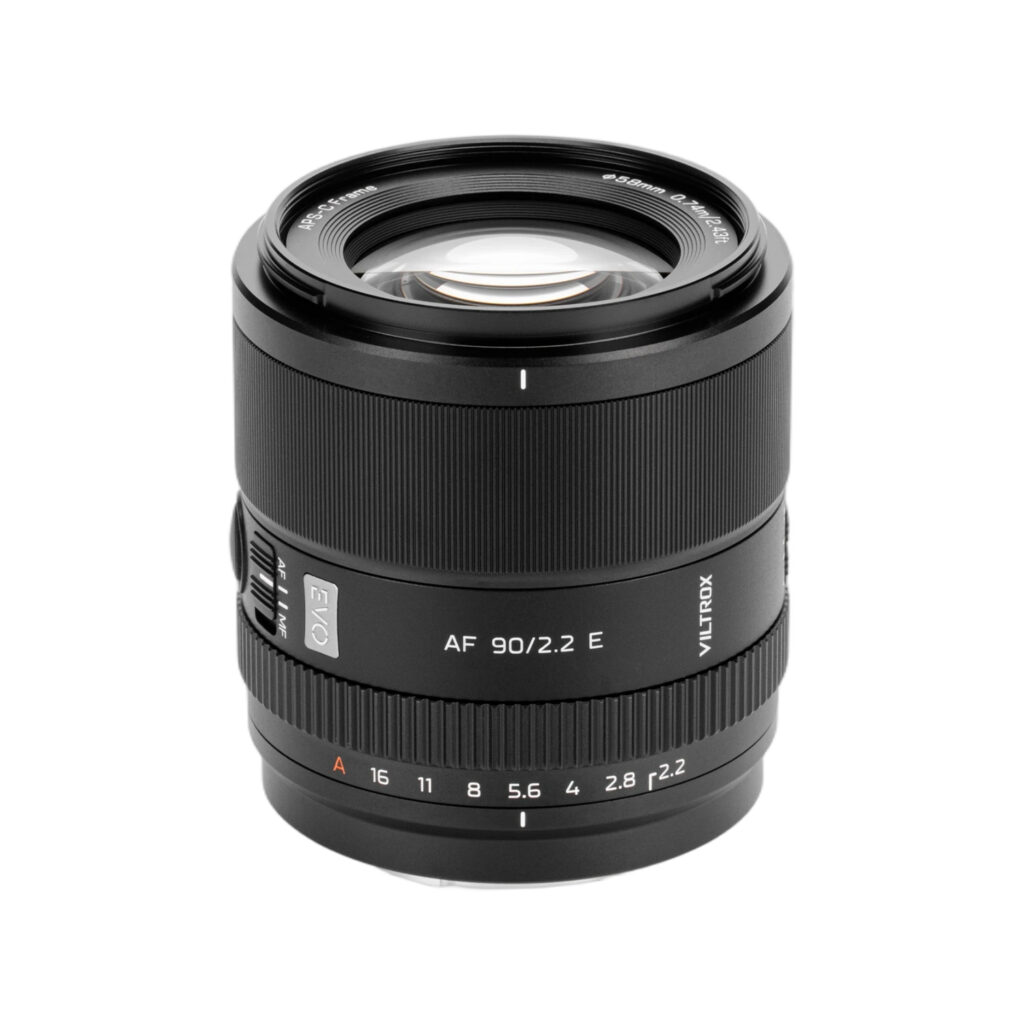 Viltrox AF 90mm F/2.2 EVO APS-C para Sony E, Nikon Z e Fujifilm X com Autofocus STM e Bokeh Profissional